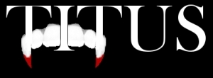 Titus Andronicus Vampire Logo with Blood